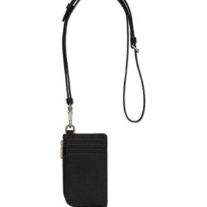 Dolce & Gabbana logo-plaque leather cardholder