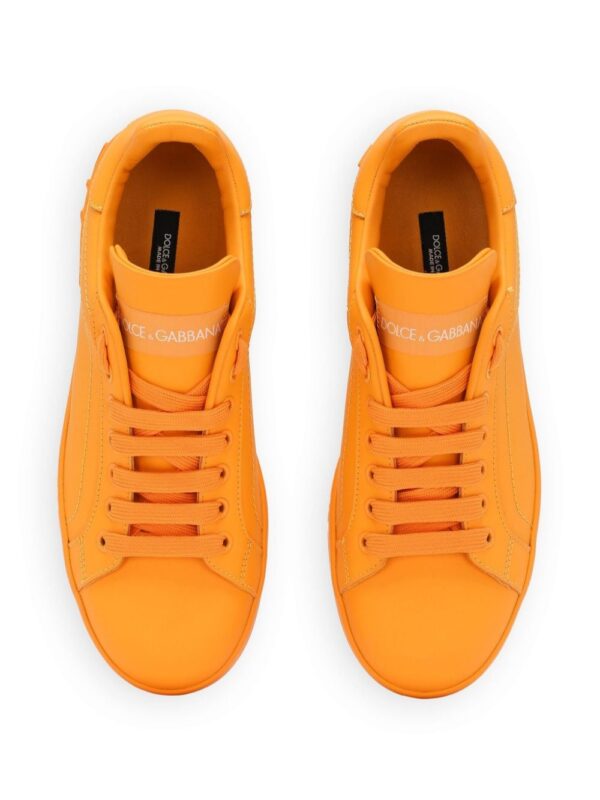 Dolce & Gabbana Portofino low-top leather sneakers - Image 4