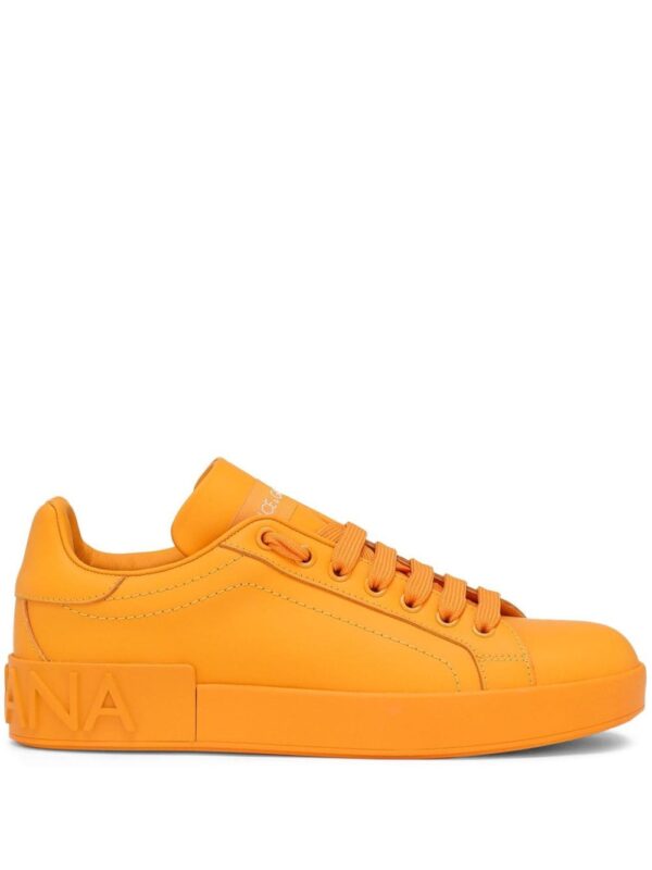Dolce & Gabbana Portofino low-top leather sneakers