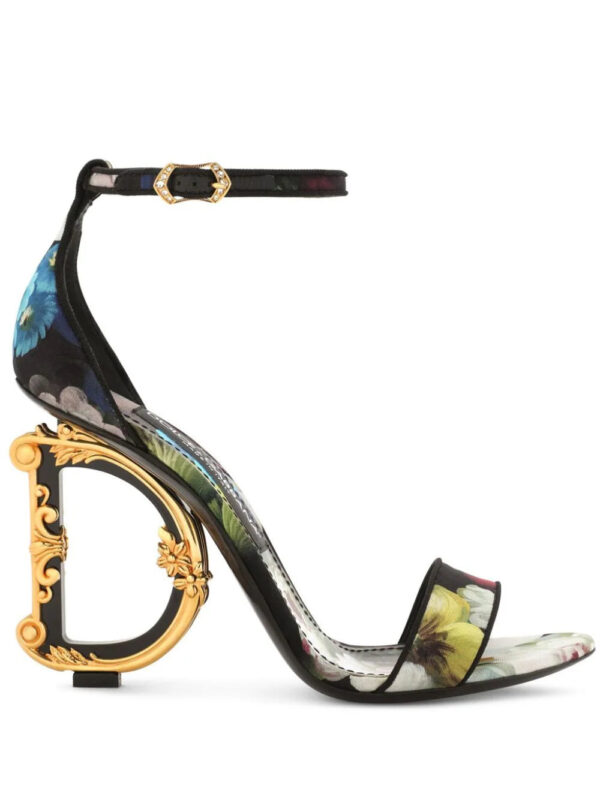 Dolce & Gabbana  105mm DG Baroque-heel sandals