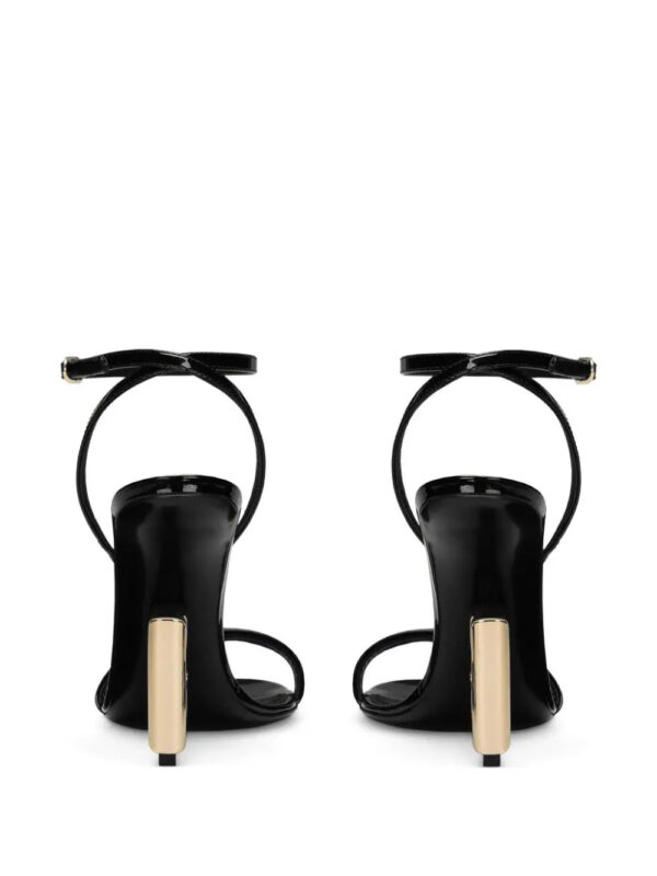 Dolce & Gabbana  3.5 patent-leather sandals - Image 3
