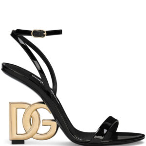 Dolce & Gabbana  3.5 patent-leather sandals