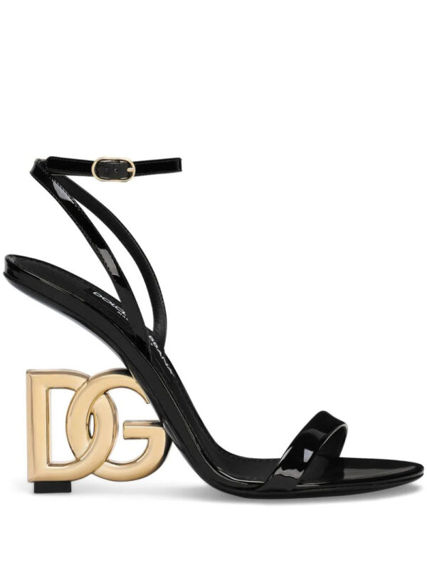 Dolce & Gabbana  3.5 patent-leather sandals