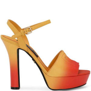 Dolce & Gabbana  85mm platform leather sandals