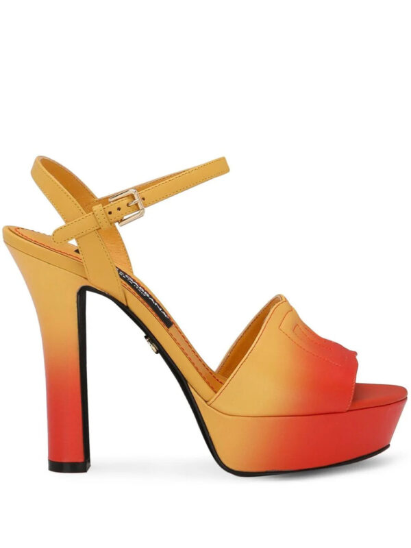 Dolce & Gabbana  85mm platform leather sandals