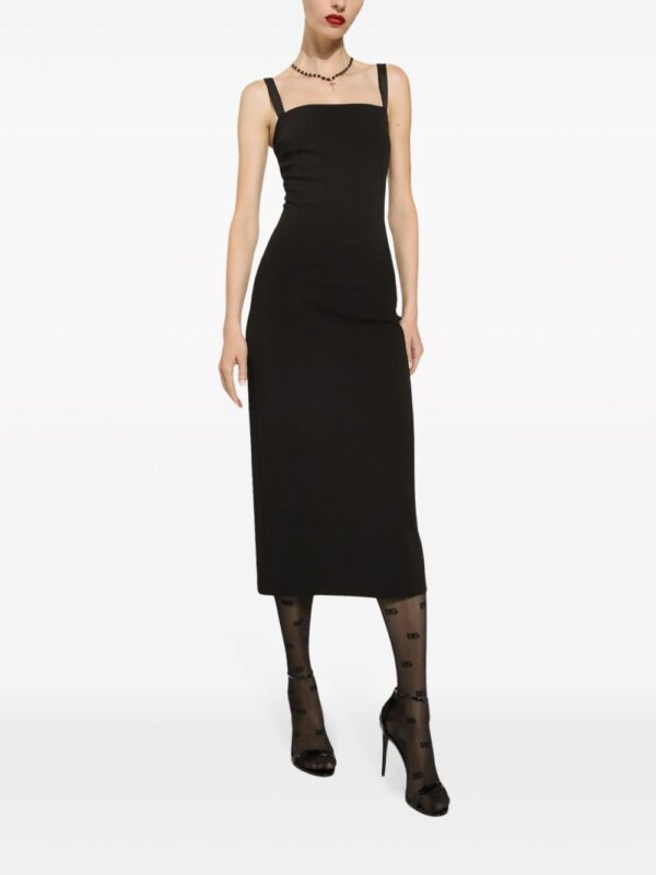 Dolce & Gabbana Milano-stitch midi dress - Image 4