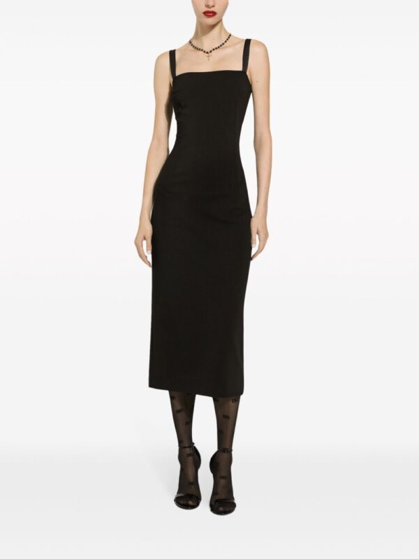 Dolce & Gabbana Milano-stitch midi dress - Image 5
