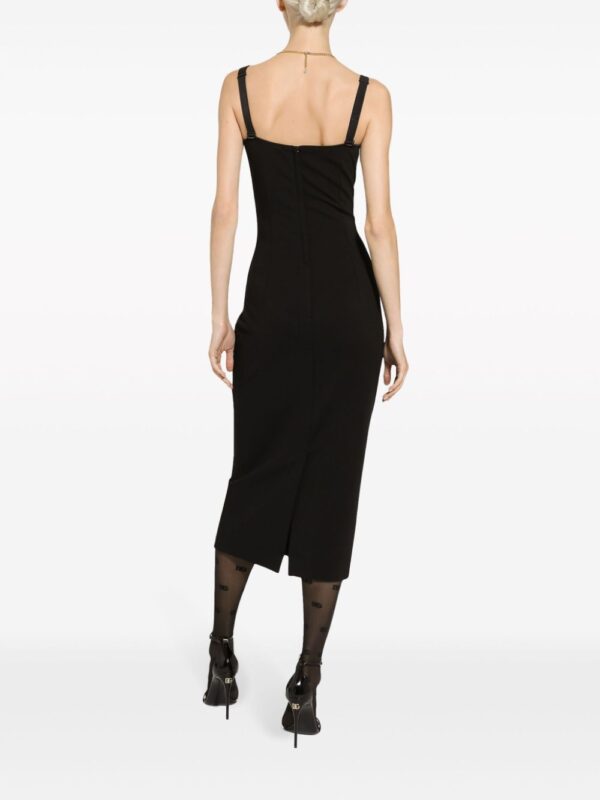 Dolce & Gabbana Milano-stitch midi dress - Image 2