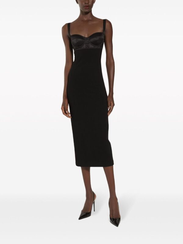 Dolce & Gabbana bustier-style sleeveless midi dress - Image 3