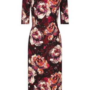 Dolce & Gabbana Peony-print midi dress