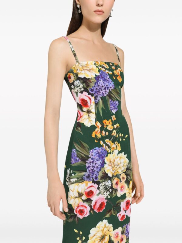 Dolce & Gabbana Garden-print midi dress - Image 2