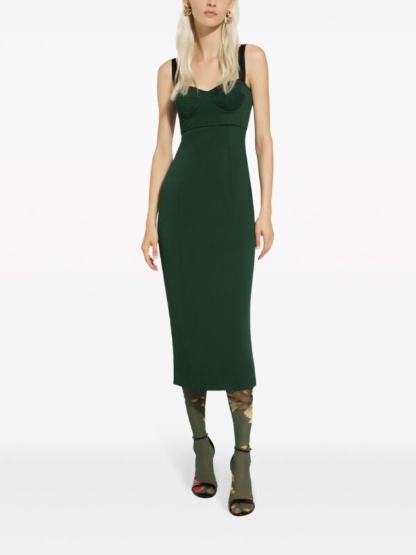 Dolce & Gabbana bustier midi dress - Image 3