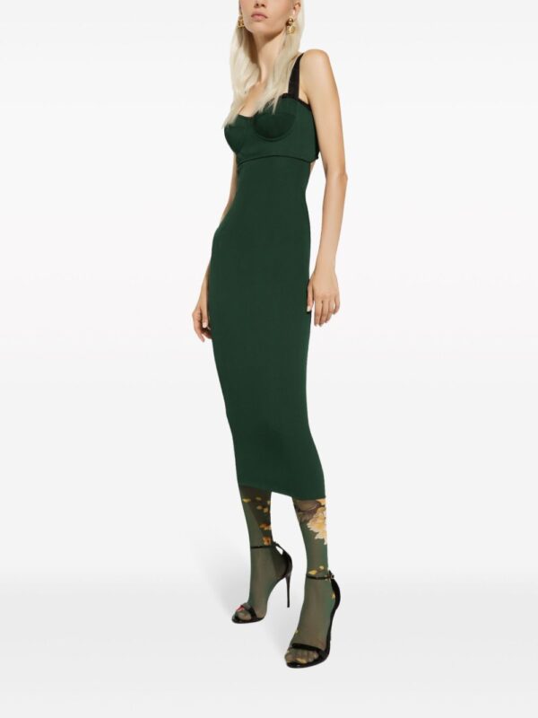 Dolce & Gabbana bustier midi dress - Image 2
