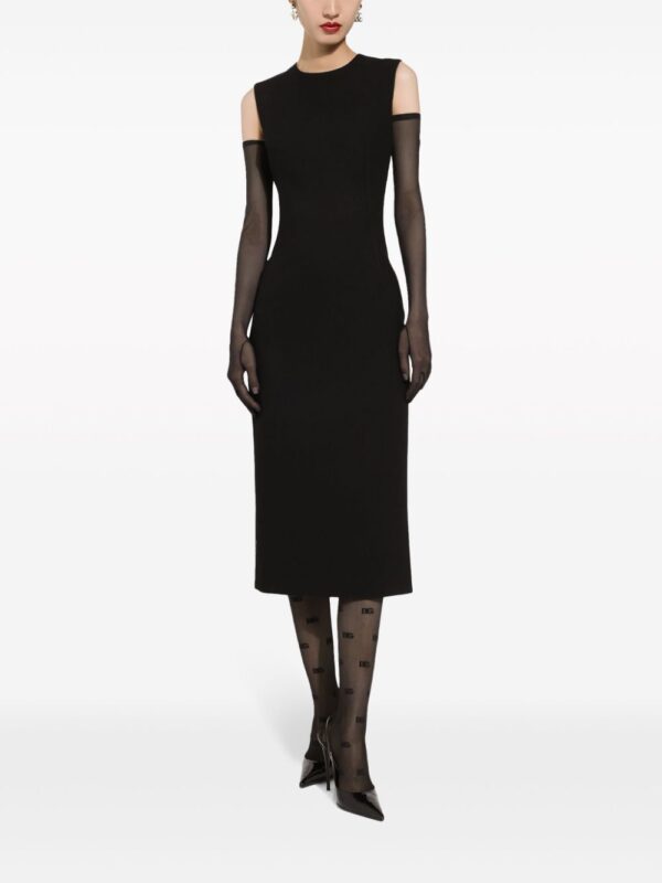 Dolce & Gabbana round-neck sleeveless midi dress - Image 3