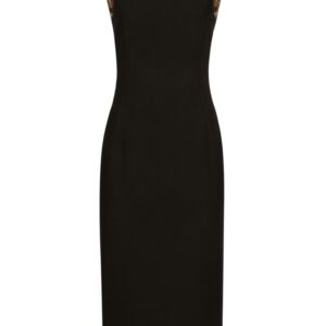 Dolce & Gabbana round-neck sleeveless midi dress