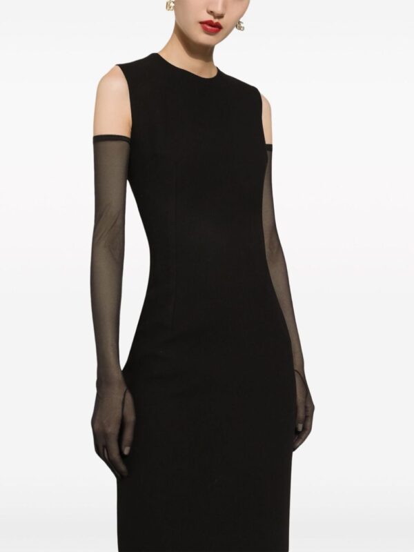Dolce & Gabbana round-neck sleeveless midi dress - Image 5