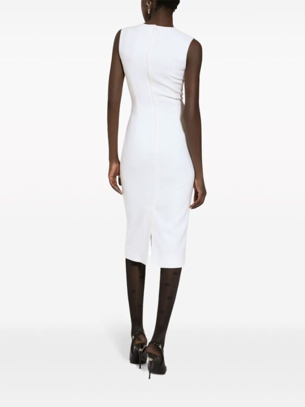 Dolce & Gabbana sleeveless midi dress - Image 4