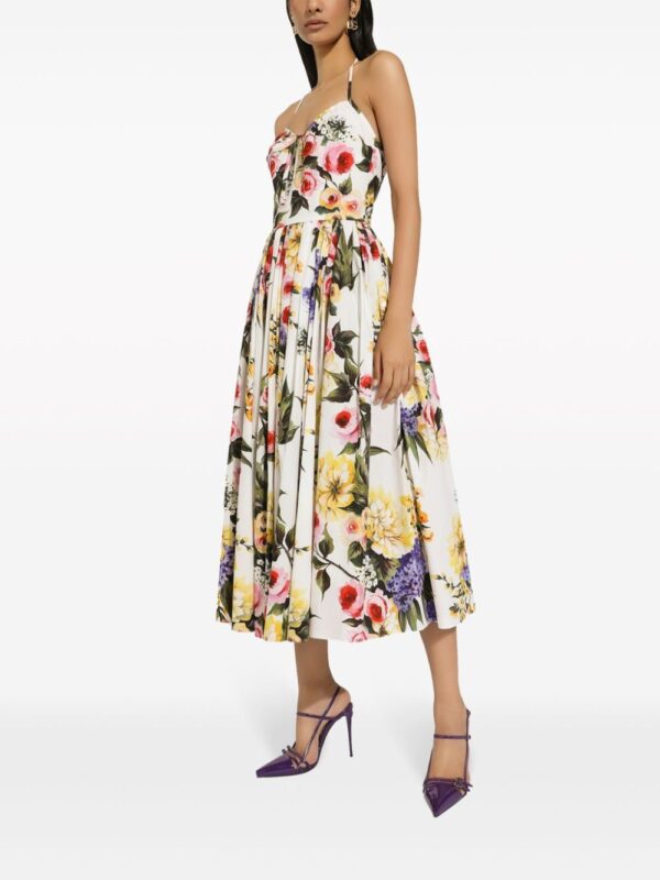 Dolce & Gabbana Garden-print midi dress - Image 2
