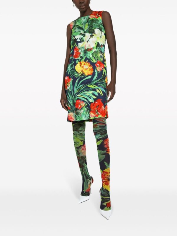 Dolce & Gabbana Bloom-print midi dress - Image 2