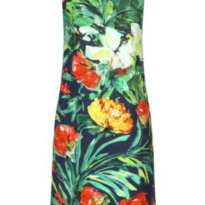Dolce & Gabbana Bloom-print midi dress