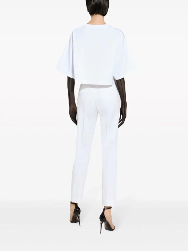 Dolce & Gabbana  high-waisted gabardine trousers - Image 4