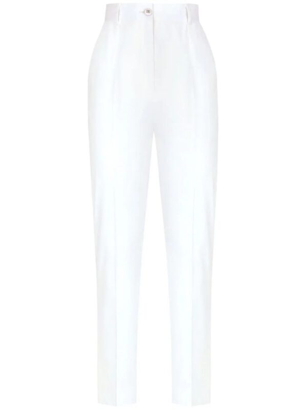 Dolce & Gabbana  high-waisted gabardine trousers