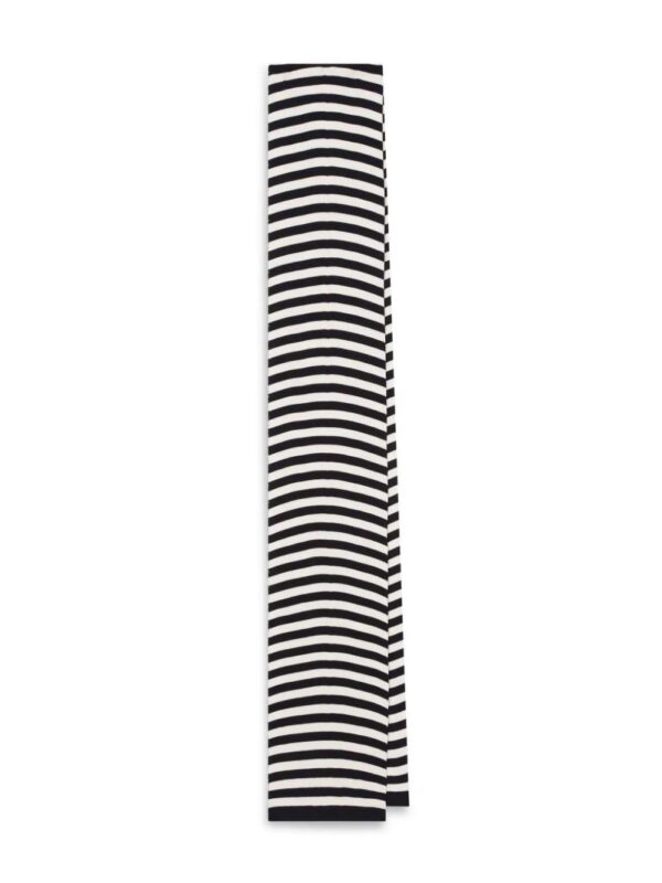 Dolce & Gabbana  stripe-pattern silk scarf - Image 2
