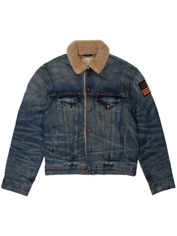 Polo Ralph Lauren  logo-appliqué denim jacket