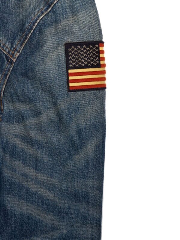 Polo Ralph Lauren  logo-appliqué denim jacket - Image 3