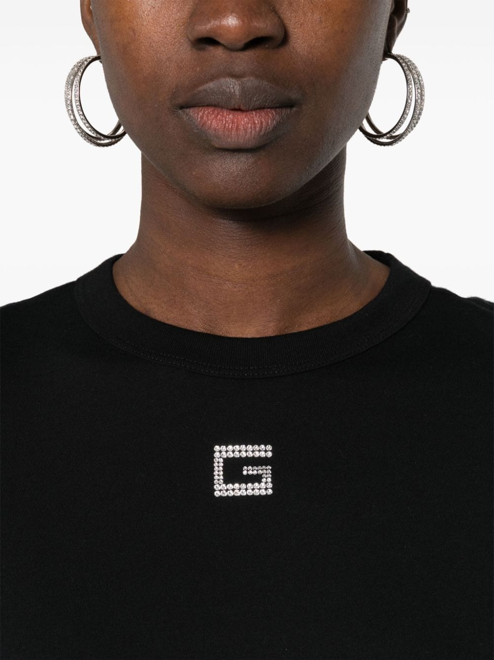 Gucci crystal-embellished cotton T-shirt - Image 5
