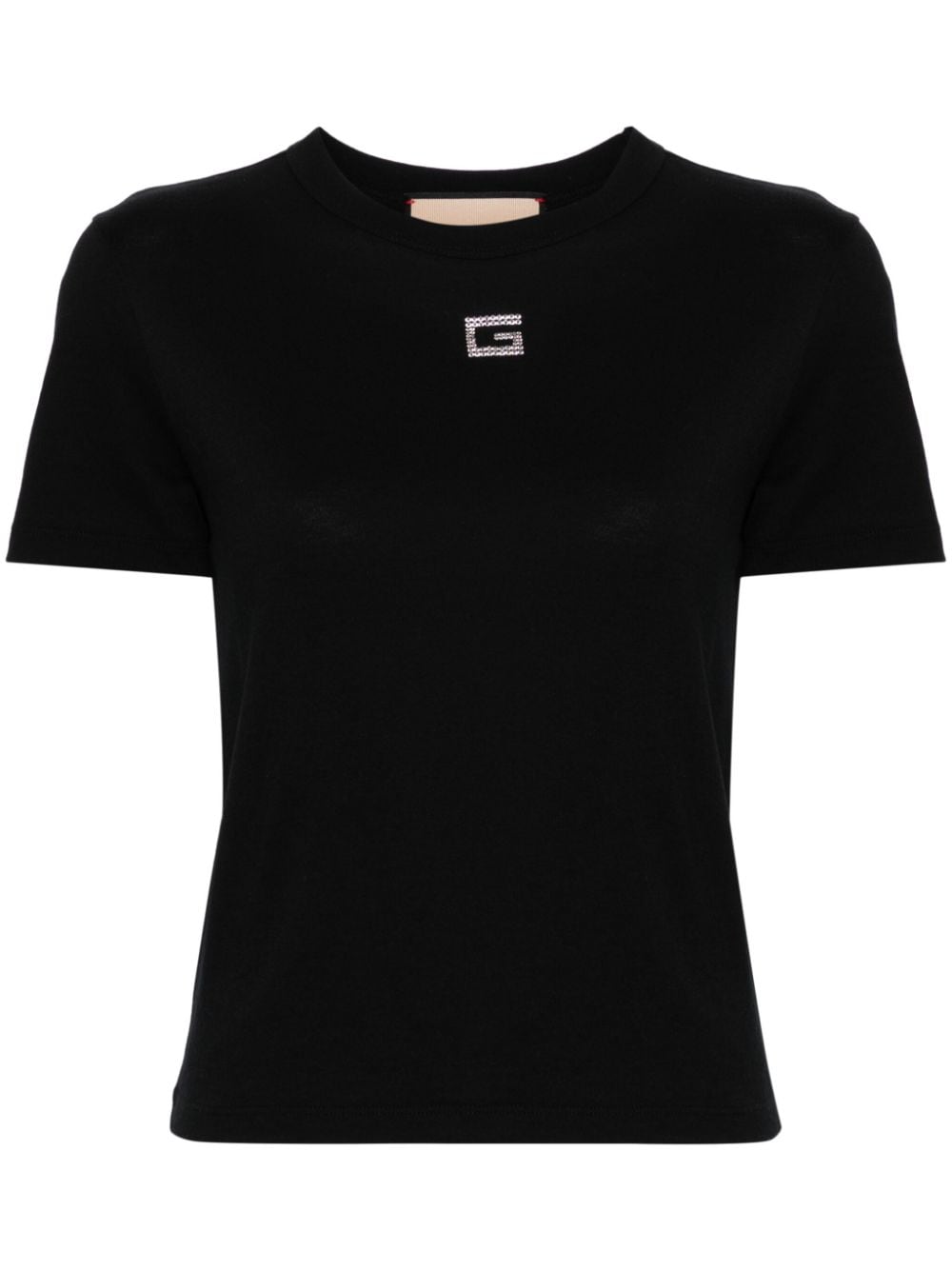 Gucci crystal-embellished cotton T-shirt
