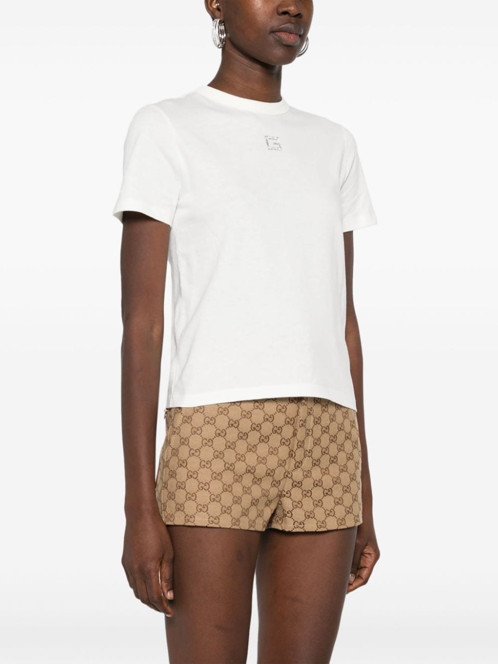 Gucci Square G-embellished T-shirt - Image 3