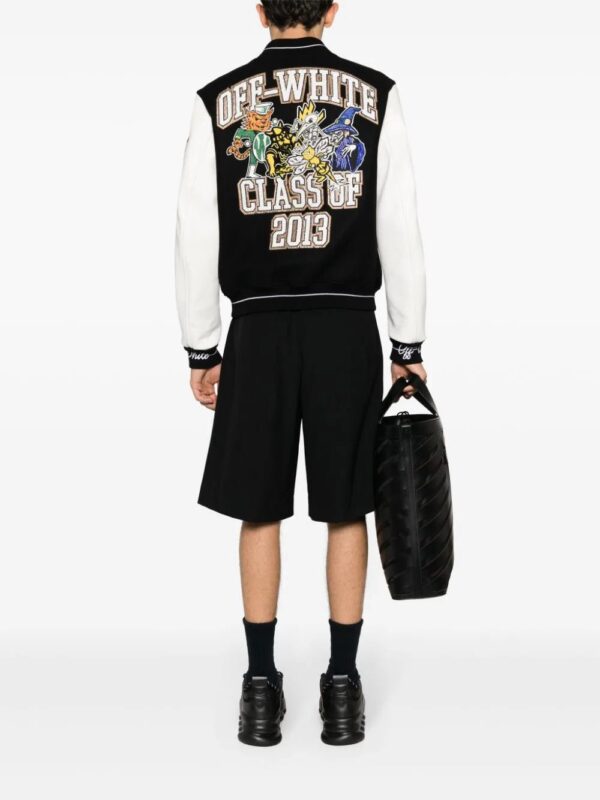 Off-White  Logic varsity jacket - Image 2