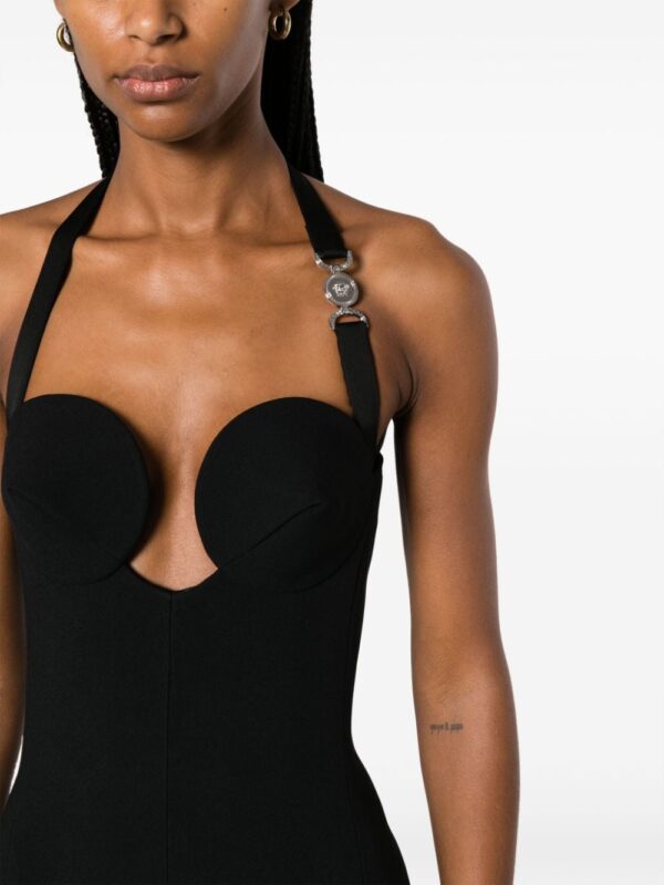 Versace Medusa '95 fluted midi dress - Image 5