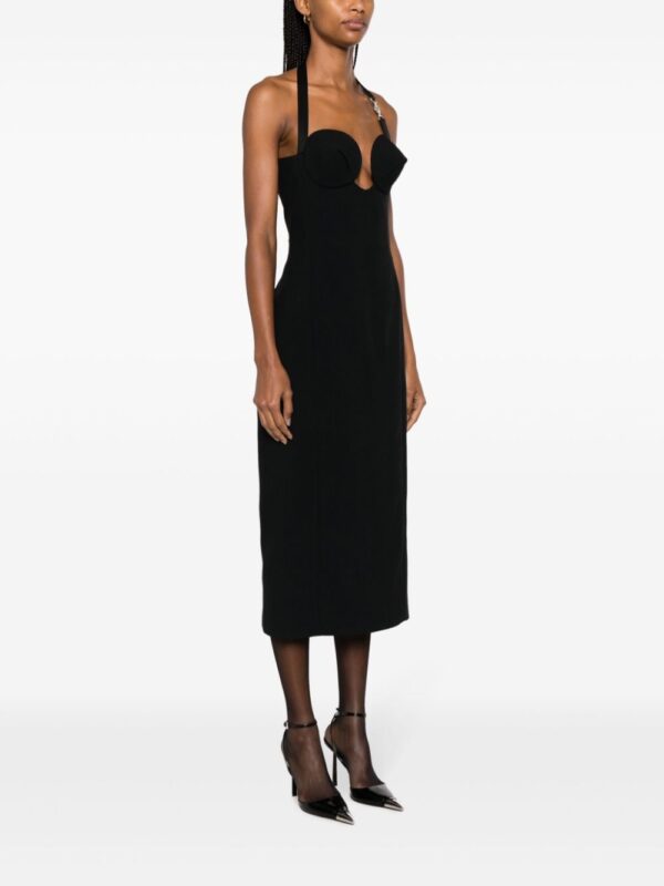 Versace Medusa '95 fluted midi dress - Image 3