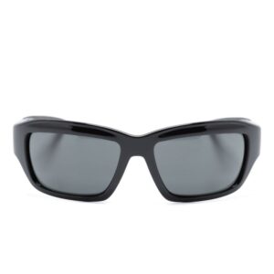 Dolce & Gabbana Eyewear logo-embossed rectangle-frame sunglasses