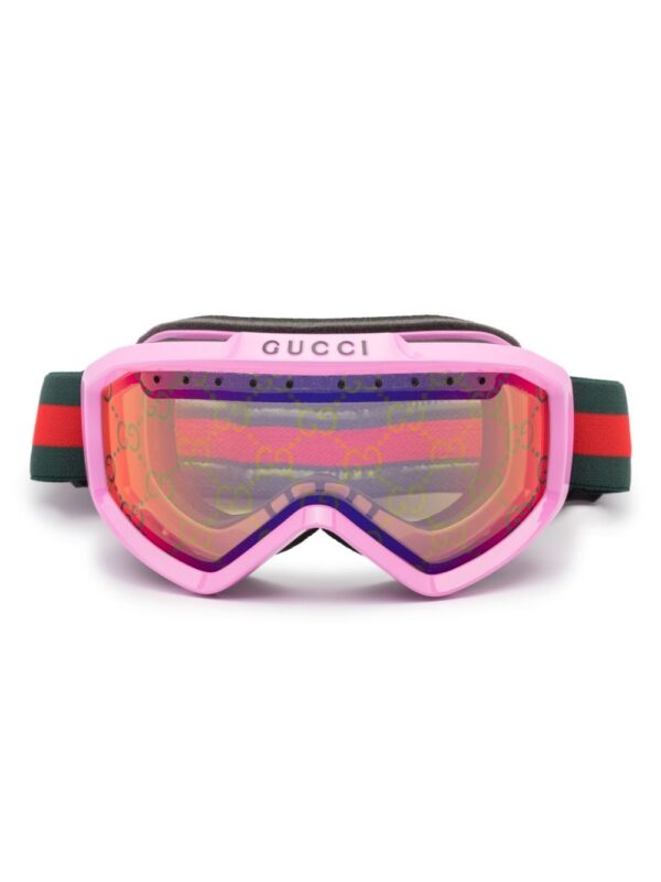 Gucci Eyewear logo-print ski goggles