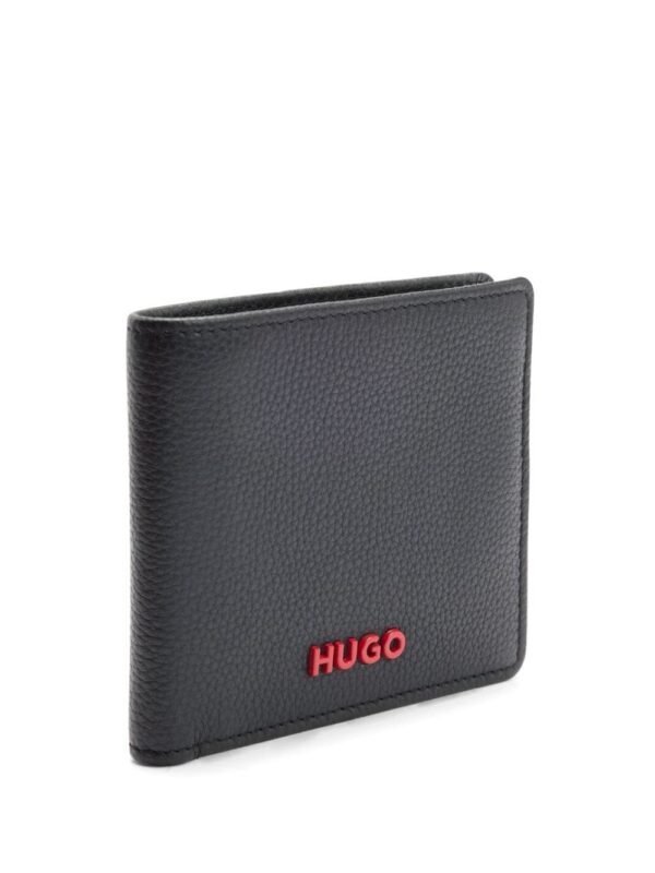HUGO logo-lettering bi-fold leather wallet - Image 2