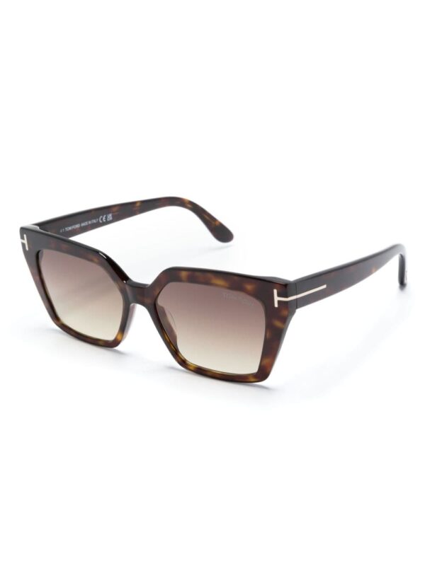 TOM FORD Eyewear Winona rectangle-frame sunglasses - Image 2