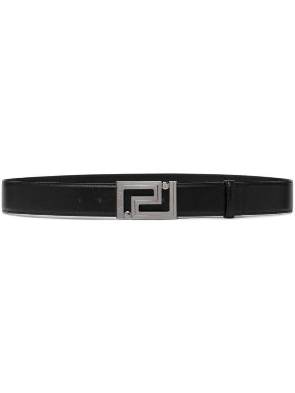 Louis Vuitton Greca leather belt