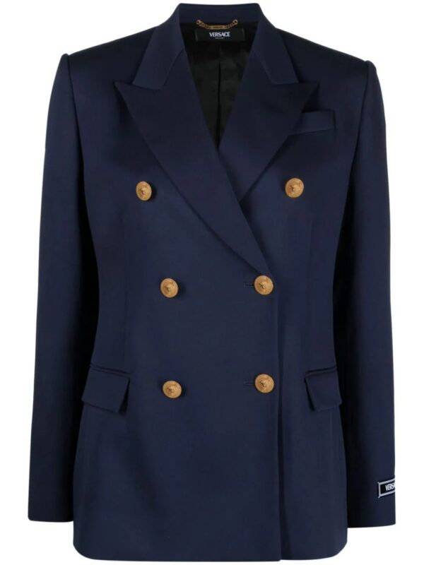 Versace  Medusa Head-buttons wool blazer