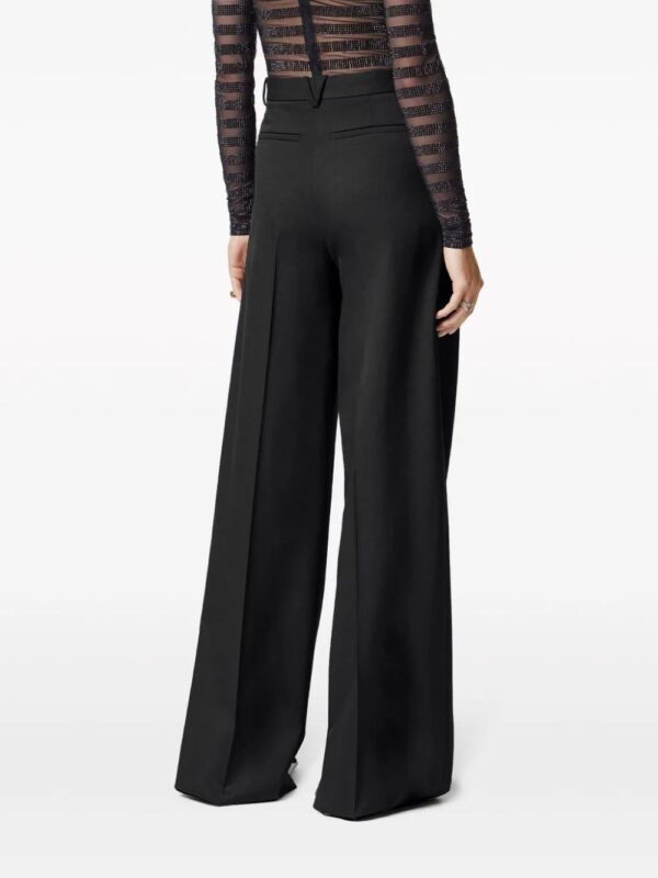 Versace  high-waist wide-leg trousers - Image 3