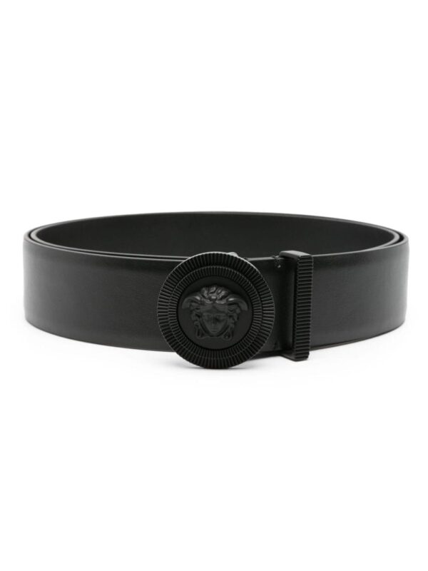 Versace Medusa Biggie tonal leather belt