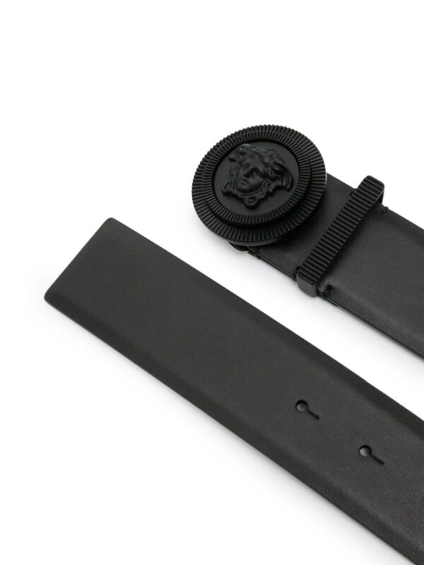 Versace  Medusa Biggie tonal leather belt - Image 2