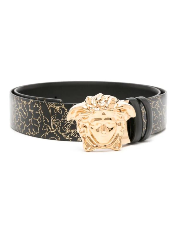 Versace  La Medusa reversible leather belt
