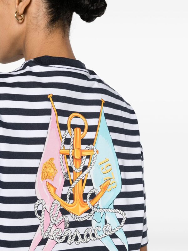Versace L'Ancora Versace cropped T-shirt - Image 5