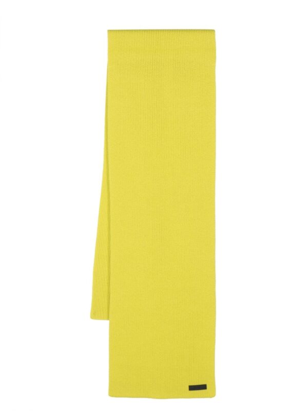 Versace  chunky-knit virgin wool scarf