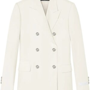 Versace  double-breasted wool blazer