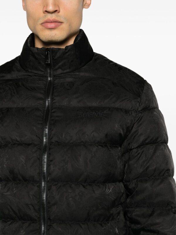 Versace Barocco-print padded jacket - Image 5