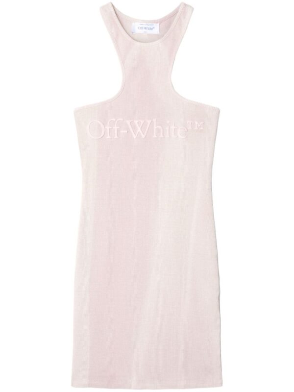 Off-White Laundry Rowing ribbed minidress